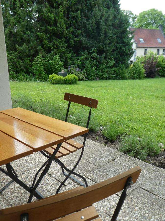 באד פירמונט Ferienwohnung Am Hirschpark מראה חיצוני תמונה